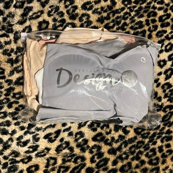 5 pack Seamless padded bralette bundle bra size xl NWT - Picture 2 of 4